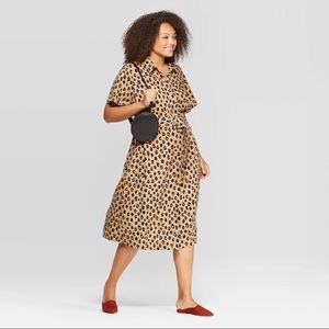 a.new.day Leopard Dress